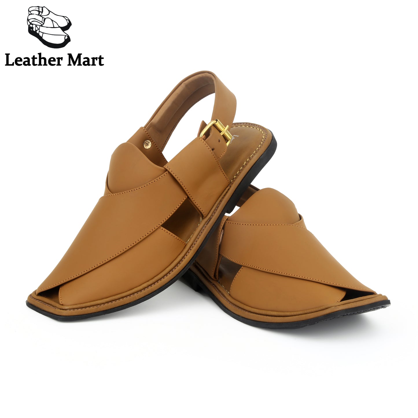 LEATHER MART SMART ZALMI CAMEL BROWN