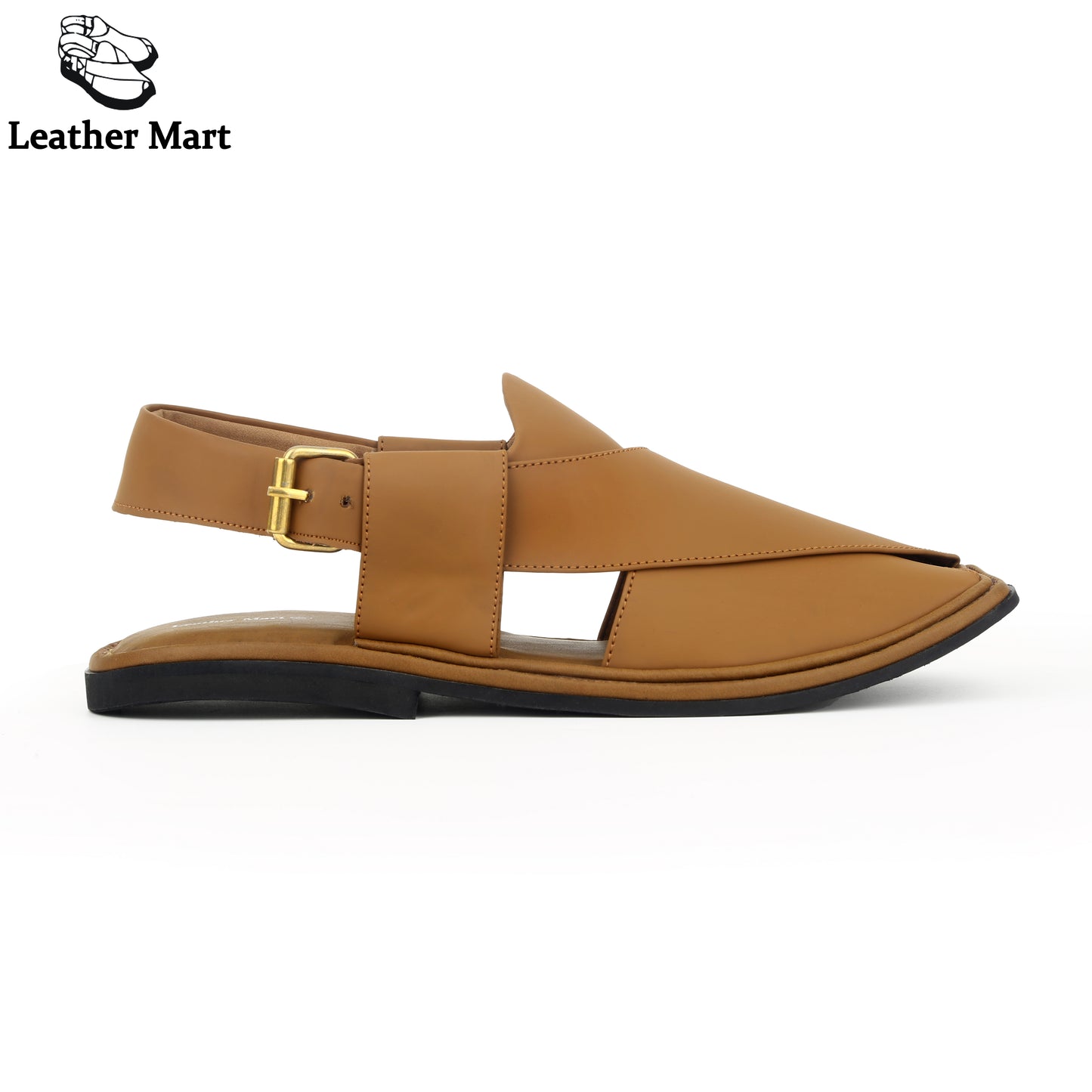 LEATHER MART SMART ZALMI CAMEL BROWN