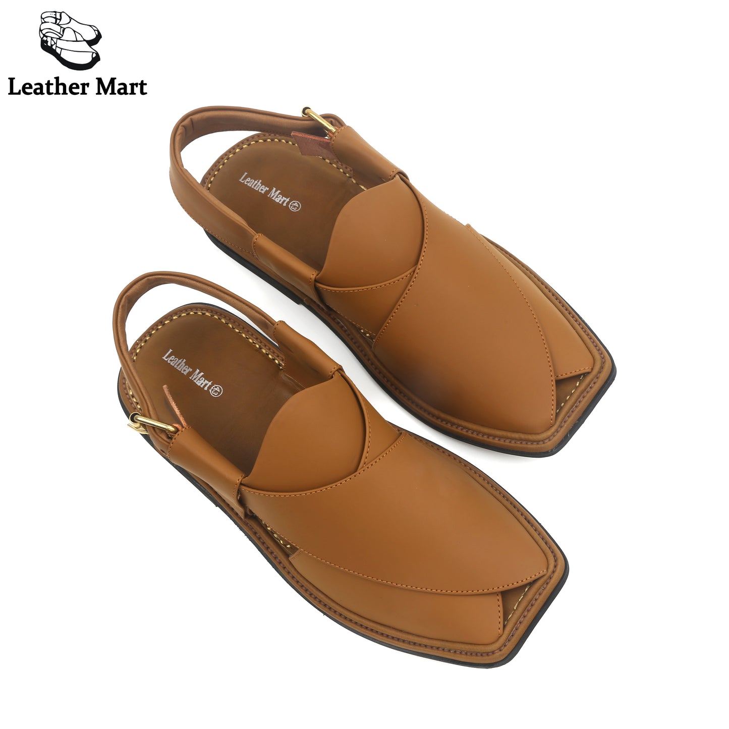 LEATHER MART SMART ZALMI CAMEL BROWN