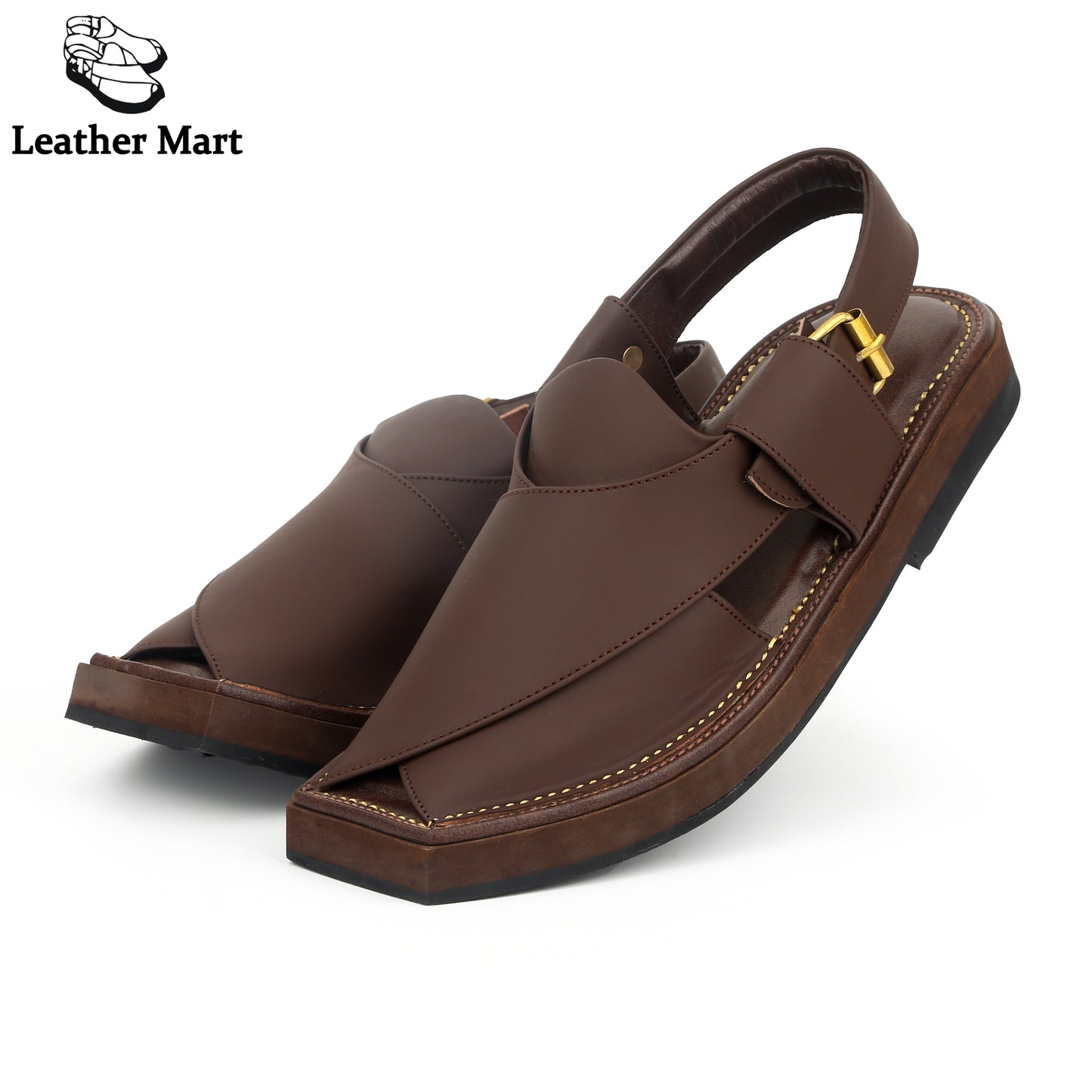 LEATHER MART KAPTAAN DARK BROWN