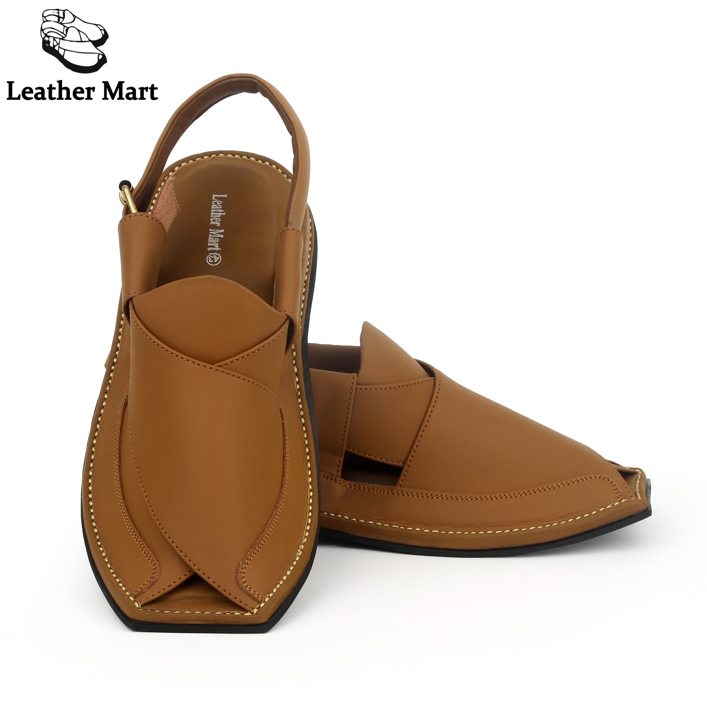 LEATHER MART PESHAWAR ZALMI CAMEL BROWN