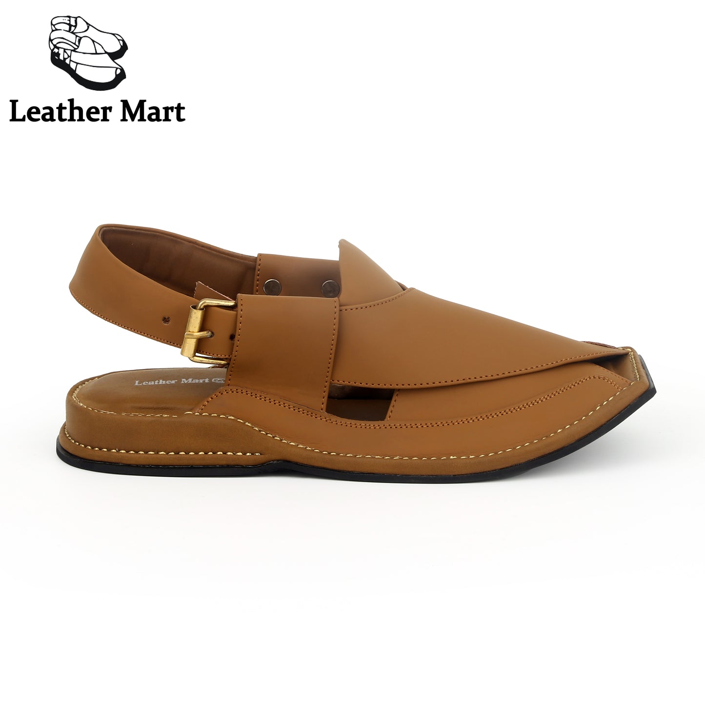 LEATHER MART PESHAWAR ZALMI CAMEL BROWN