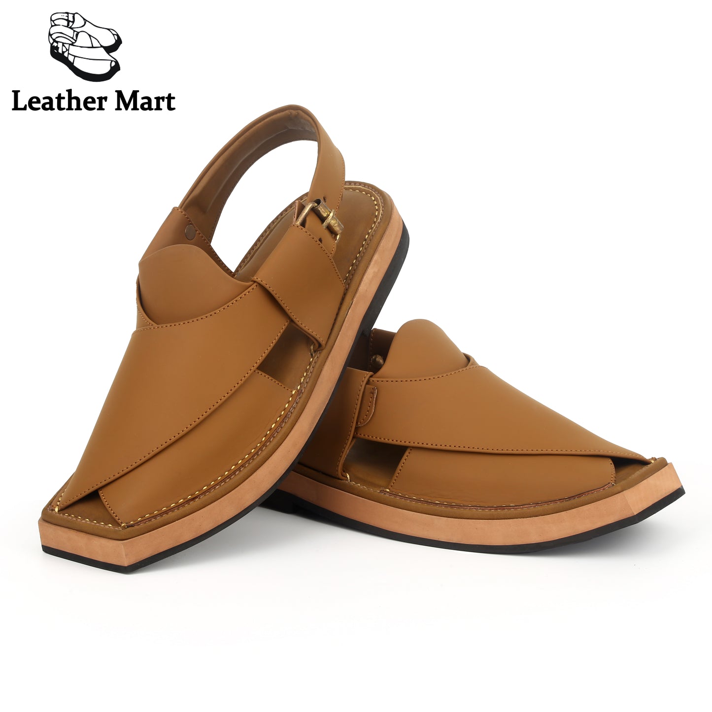 LEATHER MART KAPTAAN CAMEL BROWN