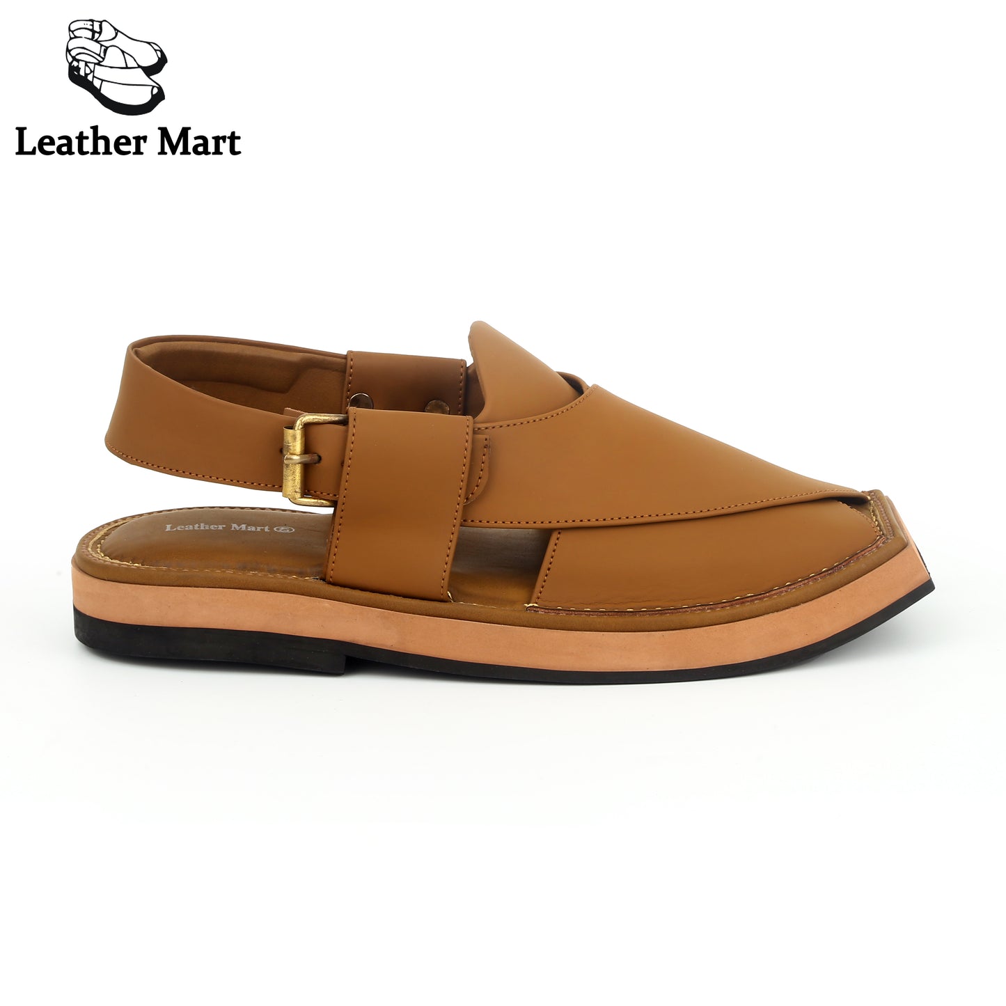 LEATHER MART KAPTAAN CAMEL BROWN