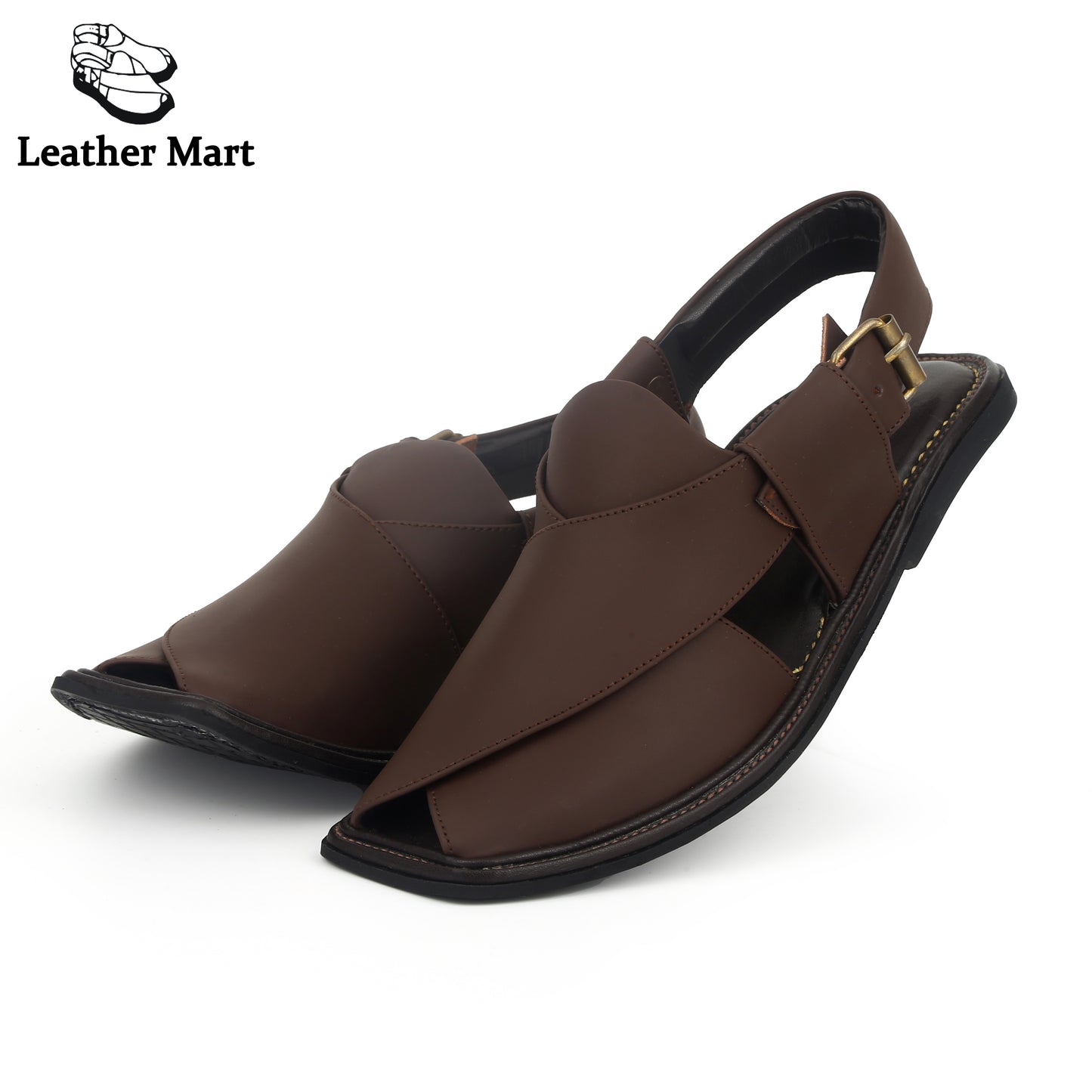 LEATHER MART SMART ZALMI DARK BROWN