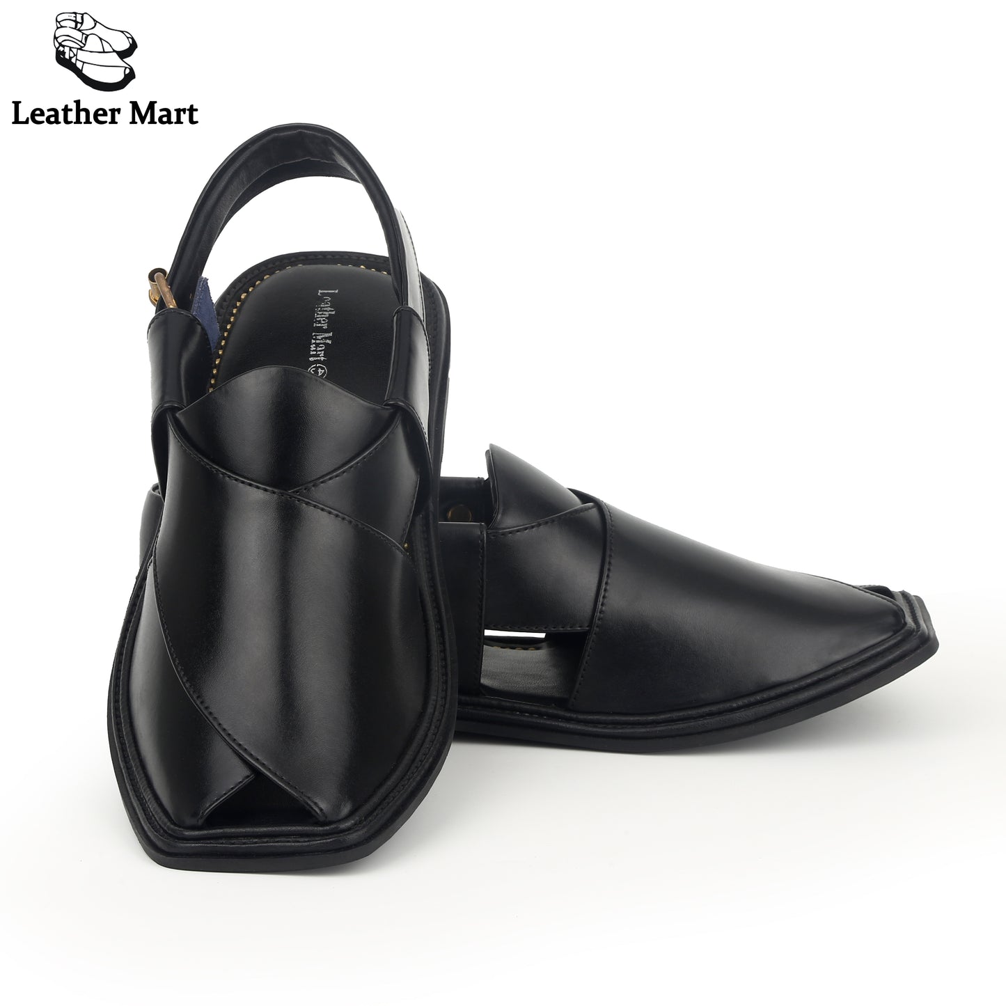 LEATHER MART SMART ZALMI  BLACK SHINE