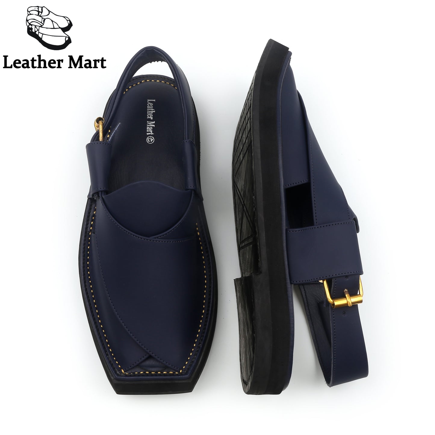 LEATHER MART KAPTAAN MATE BLUE