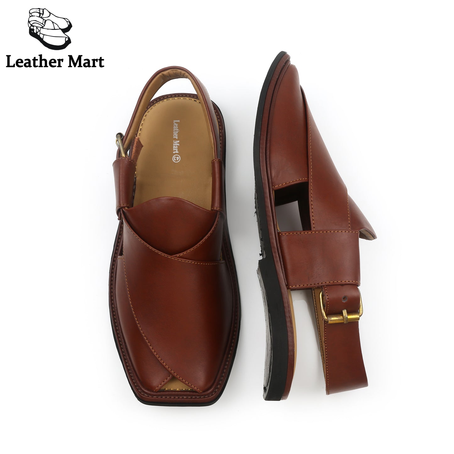 LEATHER MART SMART ZALMI BURGUNDY