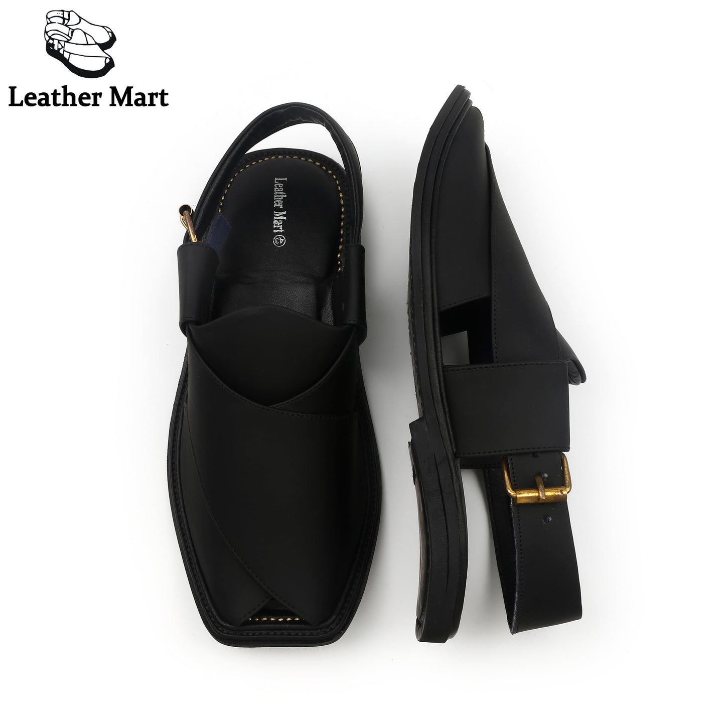 LEATHER MART SMART ZALMI MATE BLACK